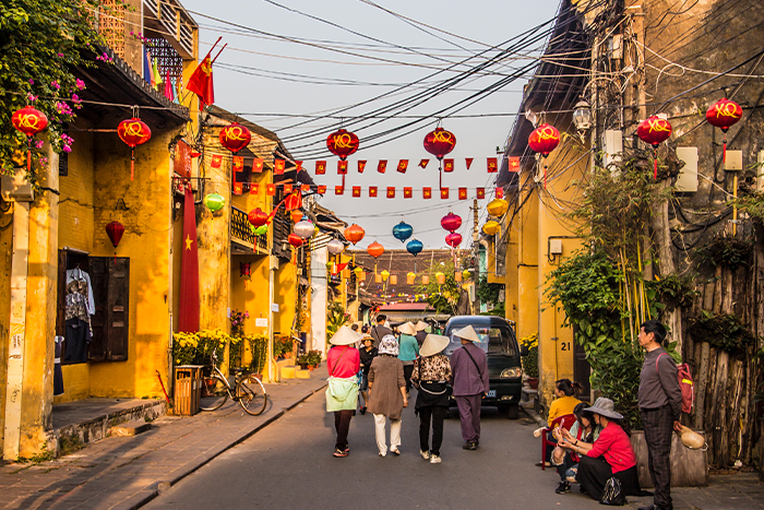 La vieille ville de Hoi An