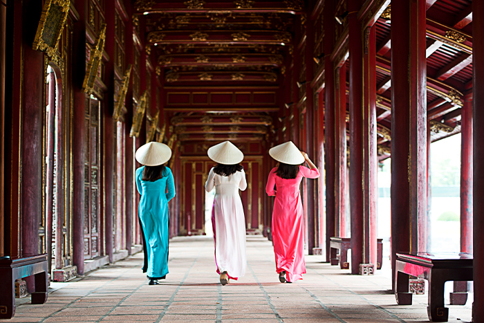 Le Ao Dai vietnamien à Hué - Top chose à faire au Vietnam