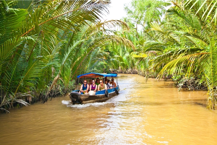 Expérience en bateau Ben Tre avant le retour à Saigon