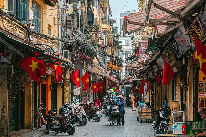 Le Vieux Quartier de Hanoi 