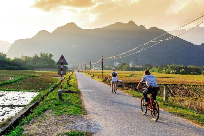 Faire du vélo à Mai Chau, que faire au Nord Vietnam 3 semaines