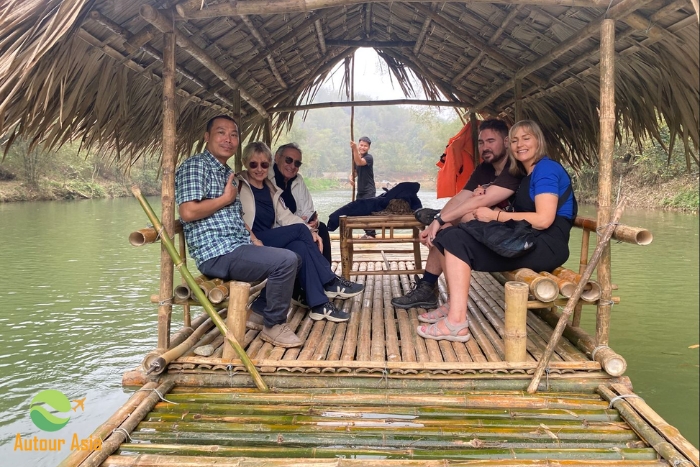 Découverte Nord Vietnam en radeau en bamboo