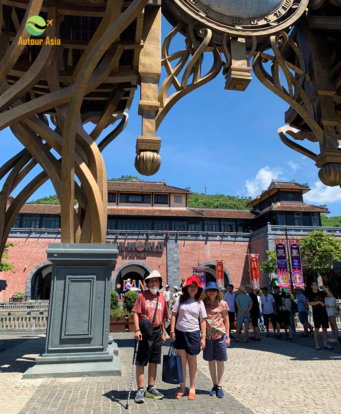 Expérience au village français sur Ba Na Hills