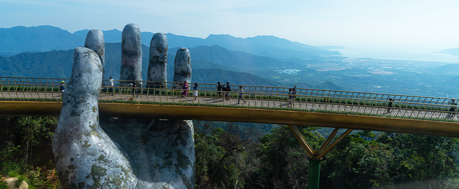 Pont d'Or sur la colline de Ba Na Hill