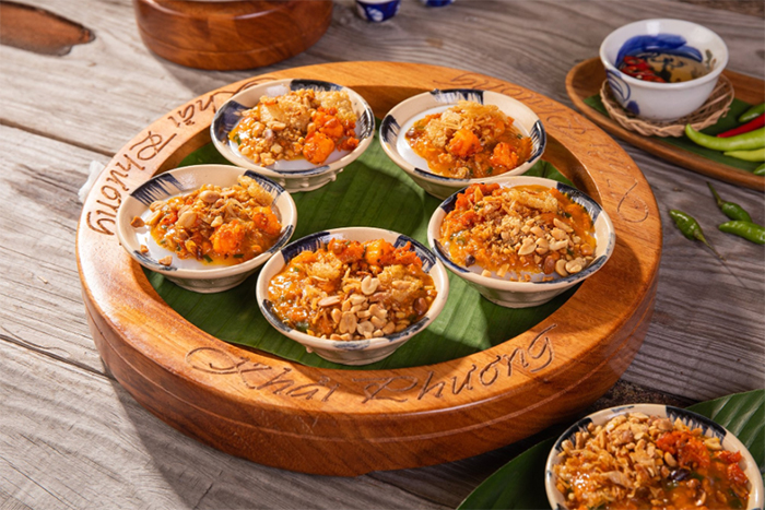 Banh Beo (gâteau de fougère d'eau), spécialité à Danang