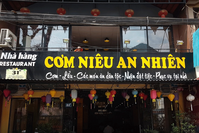 Le restaurant An Nhiên