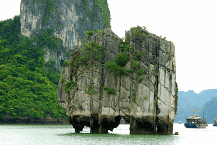 Îlot de Dinh Huong, lieu à visiter lors de croisière d'une journée dans la baie d Halong