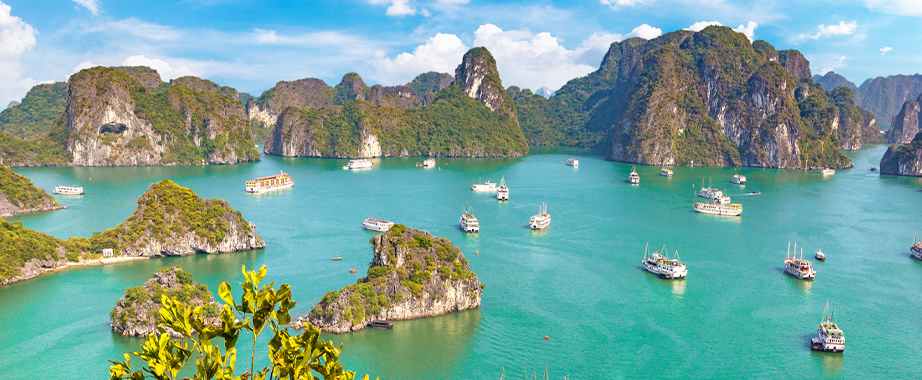 Nuitée sur la jonque à Halong