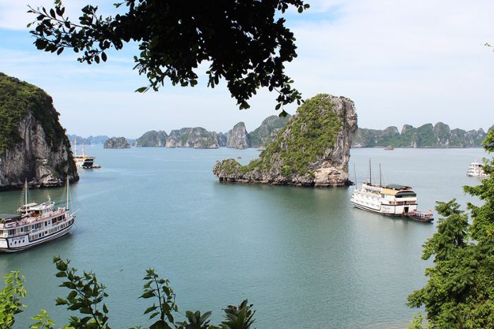 La baie d'Halong - Site classé au patrimoine mondial de l'UNESCO