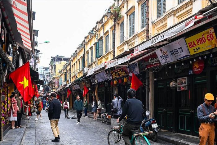 Le Vieux Quartier coloré de Hanoi