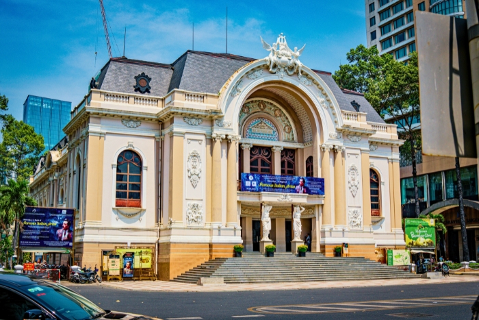 Opéra de Ho Chi Minh-Ville à Saigon