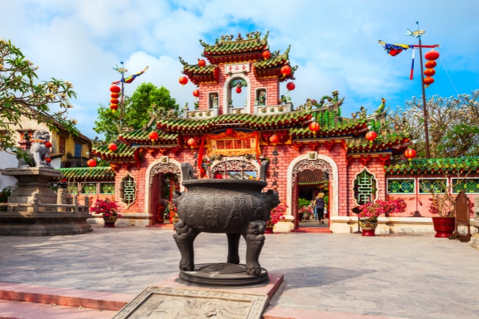 Le hall d'assemblée de Fujian à Hoi An