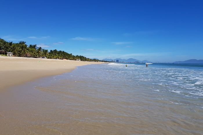 La beauté immaculée de la plage Ha My