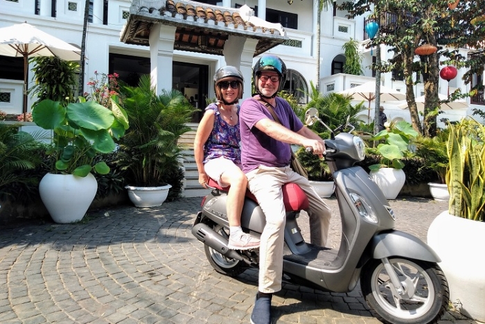 Voyager en moto à Hoi An