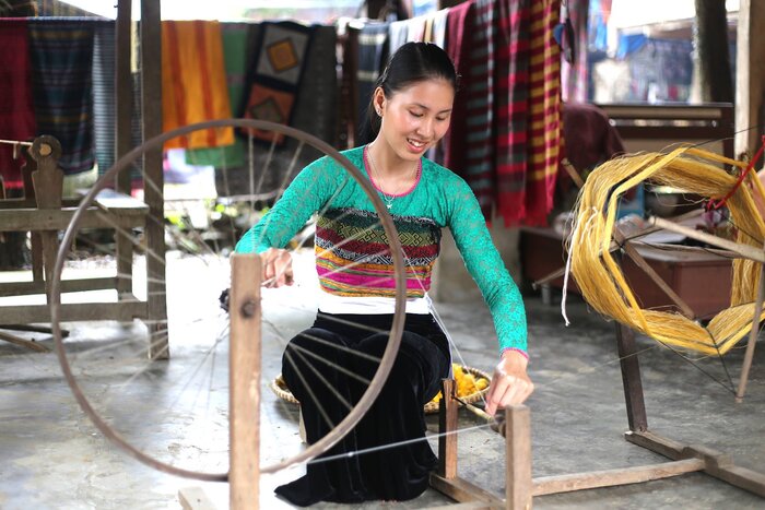  L’ethnie thai blanc à Mai Chau