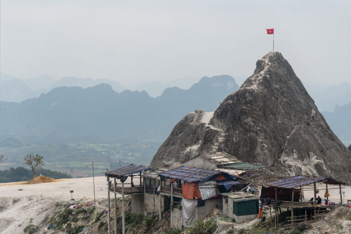 Mât du drapeau de Mai Chau