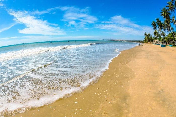 Le voyage de Mui Ne Saigon en 5 jours a commencé sous un très beau temps