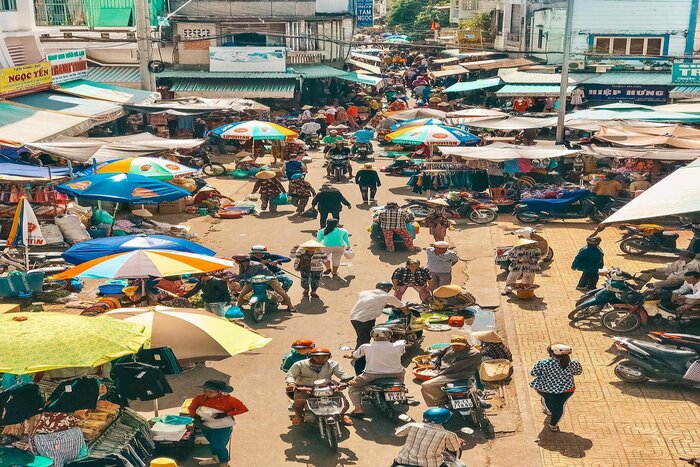 Marché central de Phan Thiet