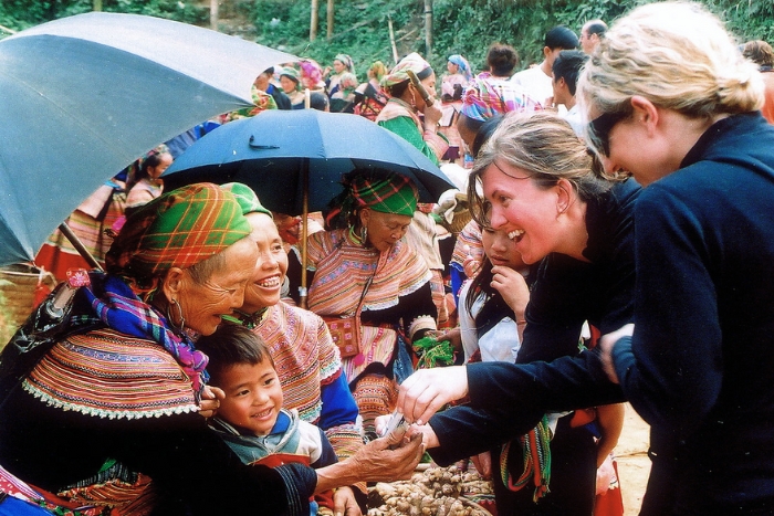 Marché hebdomadaire de Bac Ha, Lao Cai, Vietnam