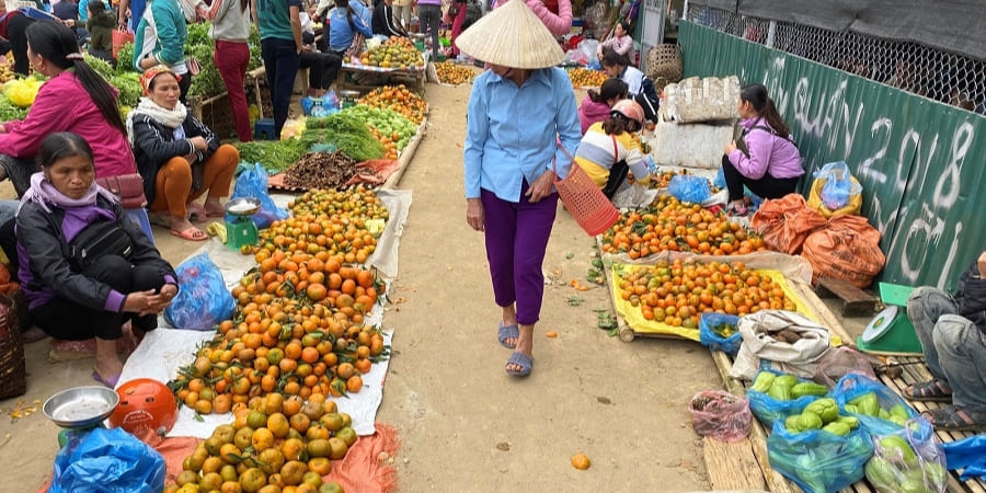 Le Marché de Pu Luong