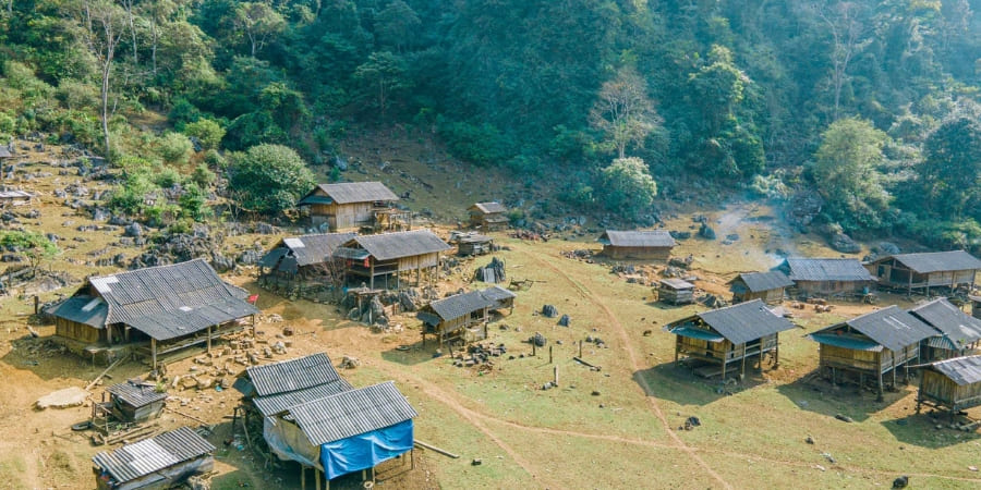 Voyage photo du village de Ban Hang Puluong
