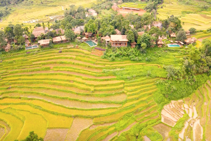 Village de Kho Muong à Pu Luong
