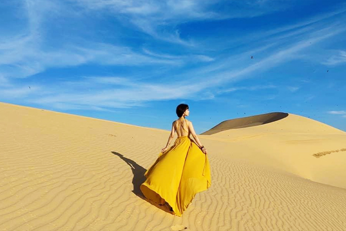 Dunes de sable à Quang Phu