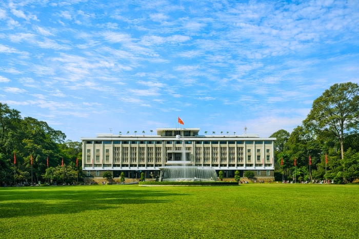 Le palais de la Réunification, symbole historique de Ho Chi Minh Ville