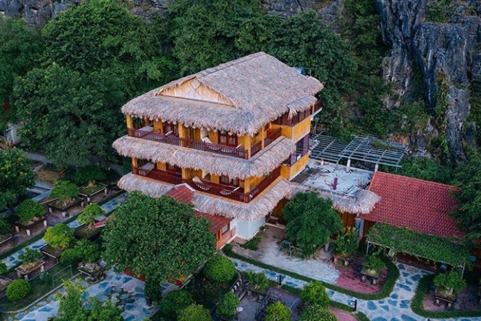 Hang Mua Ecolodge, situé directement dans la zone touristique de la grotte de Mua, Ninh Binh