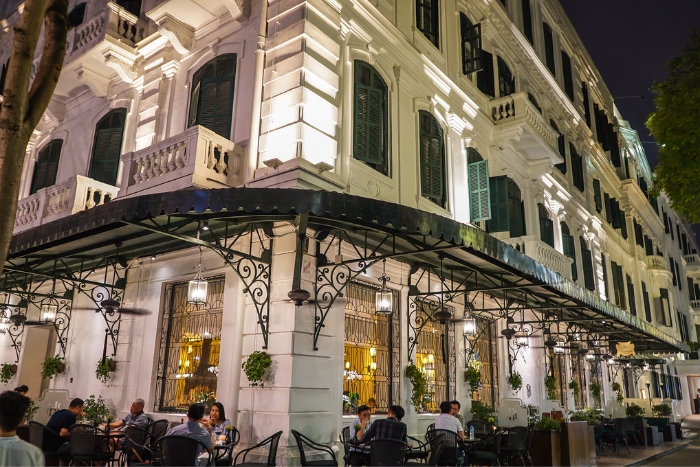 Hôtel de luxe du style Indochinois à Hanoï dans votre voyage de luxe au Vietnam