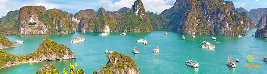 La croisière dans la baie d'Halong