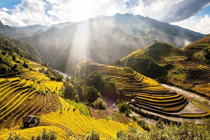 La vallée de Muong Lo