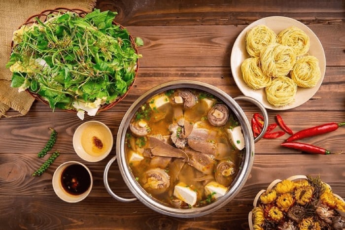 La fondue de bœuf au Vietnam