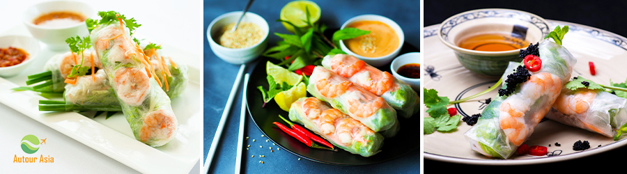 Le Pho Cuon (Les rouleaux de printemps frais)
